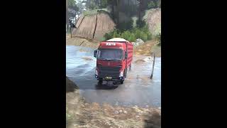 Double Flatbed Trailer Truck Vs Speed Bumpsbusses Vs Speed Bumpsbeamng Drive 12