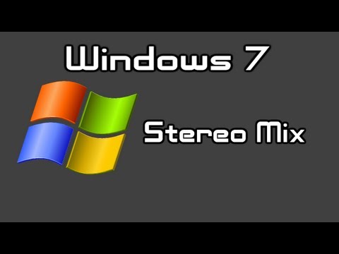Realtek Stereo Mix Windows 7