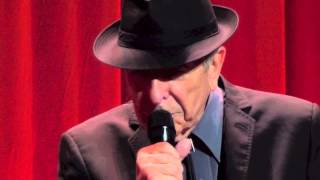 Video I've Got a Little Secret Leonard Cohen