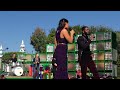 Jordin Sparks and Jason Derulo perform "Baby It's Cold Outside" at Disneyland