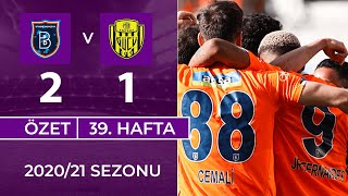 ÖZET: M. Başakşehir 2-1 MKE Ankaragücü | 39. Hafta - 2020/21