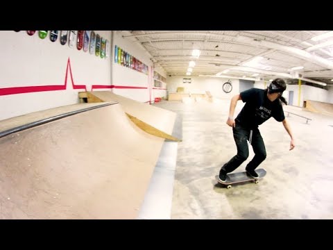 Can You Skateboard Blindfolded!? / Warehouse Wednesday!