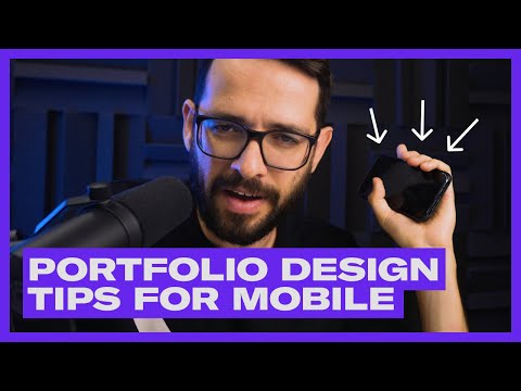 Enhance Your Mobile Website Design | TIPS & TRICKS | 5 Portfolio Websites Reviewed on Mobile