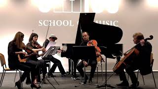 Dan Blank (13 y.o.) Bach Piano Concert D minor 1 movement BWV 1052 Swiss School of Music