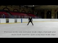 Learn How To Do The Grapevine Freestyle Ice Skating Footwork Trick In Detail Video Tutorial