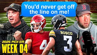 Rico Bosco Threatens Dave Portnoy Pick Em Week 4