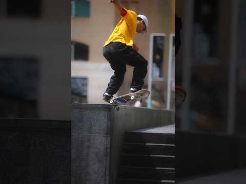 Angelo Caro Backside 180 Nosgrind 180 MACBA Out Ledge