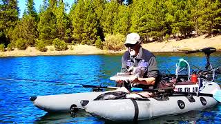 Dave Scadden's Detonator on Big Fall Rainbows!