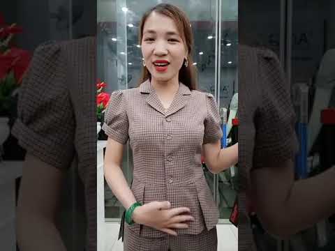 Sét bộ áo peplum kết hợp quần baggy tạo nên phong thái sang chảnh LH0919674896