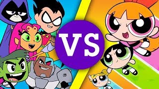 Teen Ans Go Vs Powerpuff Girls - A Super Teen Showdown Dream Mining
