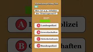 Staatsgewalt Wer Gehört Dazu? Quiz Für 34A