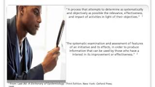 What is Evaluation?