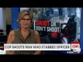 Man stabs cop, officer then shoots him