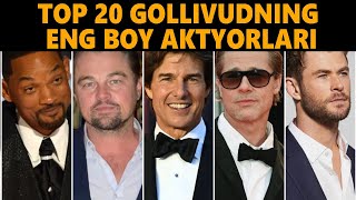 Gollivudning Top 20 Eng Boy Akterlari. Ularning Puli Qancha?