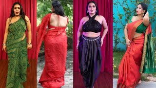 Indian Model Latest Hot Beautiful Saree Photoshoot 2024 Indian Model Hot Saree Photoshoot 2024