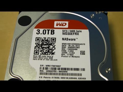 WD Red Western Digital NAS Hard Drive Unboxing & First Look Linus Tech Tips
