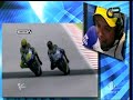 Valentino Rossi commenta gli ultimi due giri del GP di Catalunya 2009...