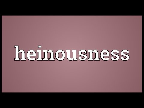Header of heinousness