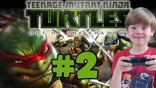 Playing Teenage Mutant Ninja Turtles: Out of the Shadows (Part 2) (KID GAMING) (FRIEND CO-OP)