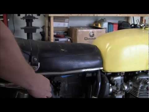 cafe racer build project part 10 1973 honda cb350f cb350 removing front wheel cafe race take videolike cafe racer build project part 10 1973 honda cb350f cb350 removing front wheel cafe race take videolike