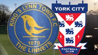 HIGHLIGHTS: KING'S LYNN TOWN V YORK CITY - NATIONAL LEAGUE NORTH