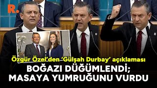 Özgür Özel Gülşah Durbay Açıklamasında Masaya Yumruğunu Vurdu Ayakta Alkışlandı