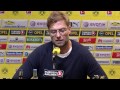 Pressekonferenz: Jürgen Klopp vor dem Heimspiel gegen den FC Bayern München | BVB total!