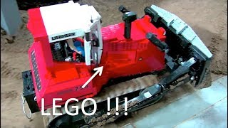 AWESOME RC LEGO Bulldozer at the construction site - moc