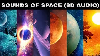Sounds Of Space | (3D AUDIO) | Planets,Stars & Black Hole | Science Of Space