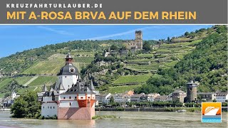 VLOG: A-ROSA BRAVA auf dem Rhein: Alles wieder normal?! Buffet, Sauna & individuelle Landgänge!