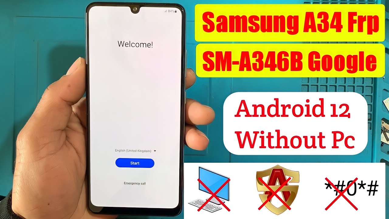 Samsung A34 FRP Bypass Android 12 Without PC | New Samsung A34 FRP Bypass Android 12 Without PC | New