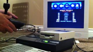 Amiga Cd32 Games Console With External Floppy Drive Attached Ogic