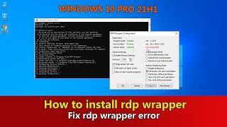 How To Install Rdp Wrapper On Windows 10 Fix Rdp Wrapper Error