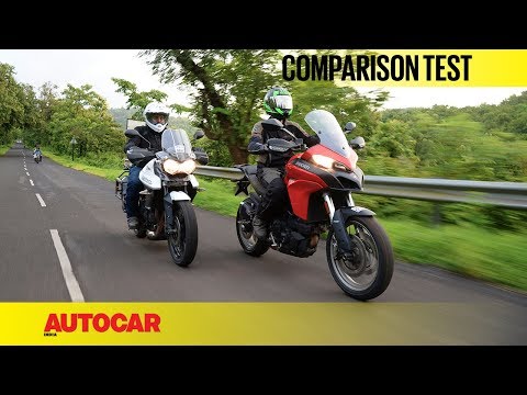 Ducati Multistrada 950 vs Triumph Tiger XRx | Comparison Test | Autocar India