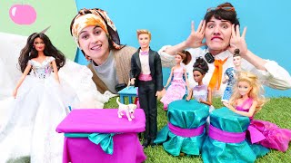 Çocuk Videoları. Reyhan Abla Ve Ümit Otelde Düğün Organizasyonu Yapıyor. Barbie Oyunları