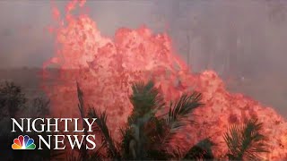 Hawaii Lava Threatens To Block Remaining Roads For Evacuation | NBC Nightly News Hawaii Lava Threatens To Block Remaining Roads For Evacuation | NBC Nightly News