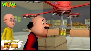 Motu Patlu New Episode | Cartoons | Kids TV Shows | Drone Delivery | Wow Kidz