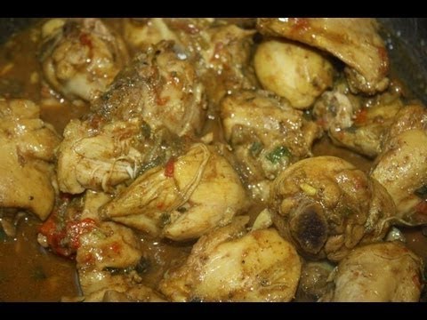 "Surinaamse Kip Kerrie met Aardappel Recept" "Surinaams Eten"