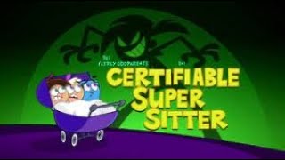 Fairly Oddparents Certifiable Super Sitter Le Card