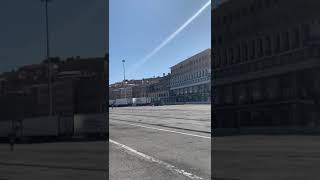 Sıla Yolu Ancona Limanı. Anek Lines Gemisini Bekliyoruz