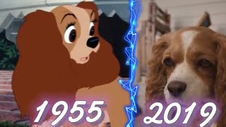 Lady And The Tramp In The Morning Rat Scene Comparison 1955 And 2019