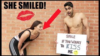 Smile If You Want To Kiss Me (SOCIAL EXPERIMENT)