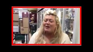 Watch The Show Stopping Moment Gemma Collins Drops Her Shopping Basket To Burst Into Song In The Mi