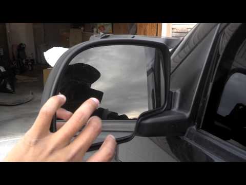 How To Install Replace Side Rear View Mirror Chevy ...