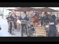 Dancing Mariachis in Jardin de la Union, Guanajuato, Mexico