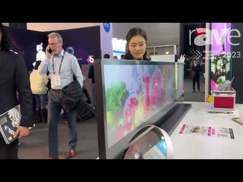ISE 2023: Shenzhen Fionexx Technologies Ltd. Unveils 43-Inch Double-Sided 4K Display