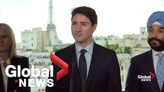 Justin Trudeau speaks on Canadians detained in China, combating online hate