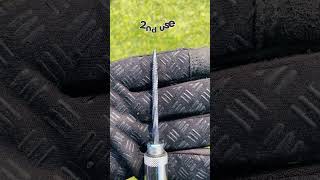 Reamer Wear Test - Double-Layer Steel Wire Motorcycle Tire #Tirerepair #Car #Motorcycle #Michigan