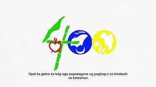 Recoletos Cebu 400 years Logo