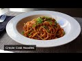 Creole Crab Noodles - Food Wishes - Spicy Crab Noodles